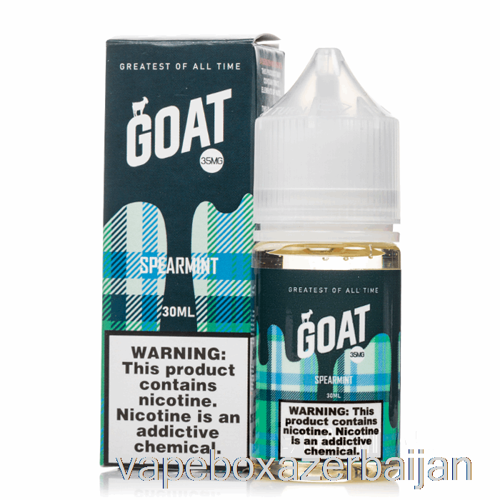 Vape Baku Spearmint - Goat Salts - 30mL 35mg